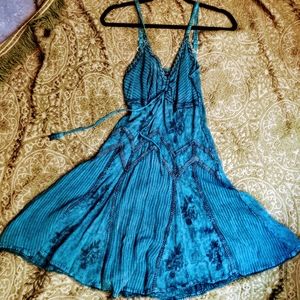 Bohemian Gypsy Teal fairy dress